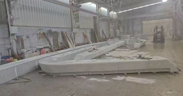 泉州 花岗岩整石坐凳拼装