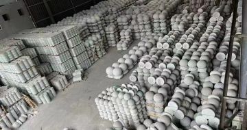 泉州 芝麻白挡车柱