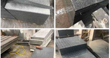 泉州 芝麻黑地铺石材