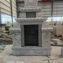 泉州 芝麻灰高档墓碑、土墓，一套也支持定做