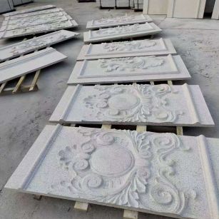 泉州 芝麻白干挂雕花板