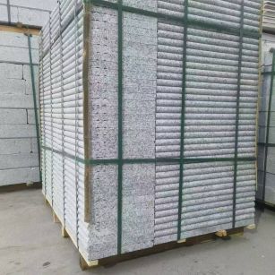 泉州 芙蓉白3公分厚磨圆边、拉槽，楼梯踏步