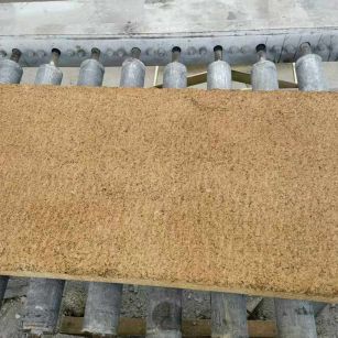 泉州 菠萝面老石板，做旧仿古石，流水线生产加工