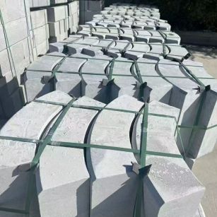 泉州 芝麻灰弧形路沿石