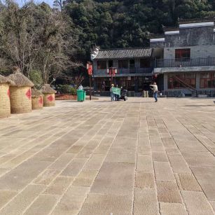 泉州仿古石铺装效果