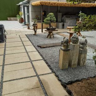 泉州仿古石铺装效果