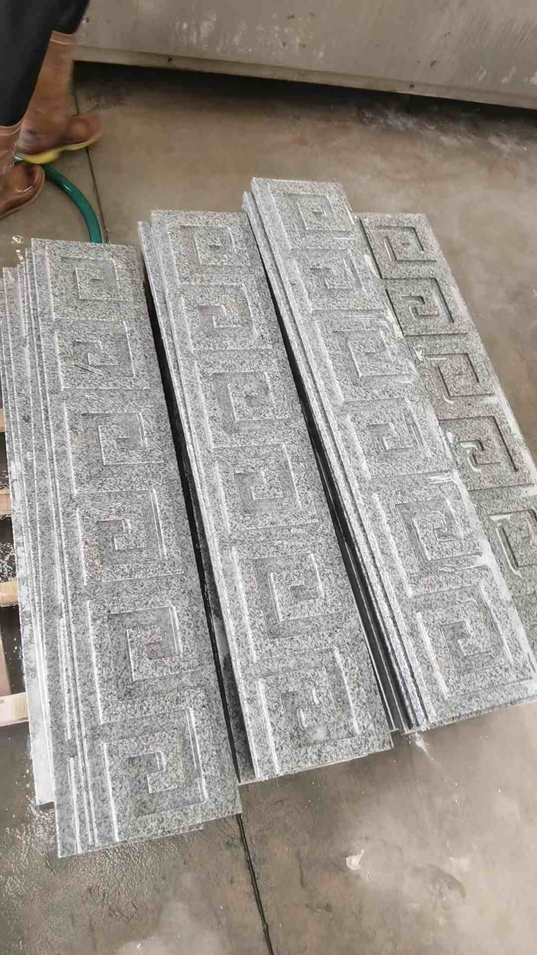 泉州 别墅回纹线条，雕刻