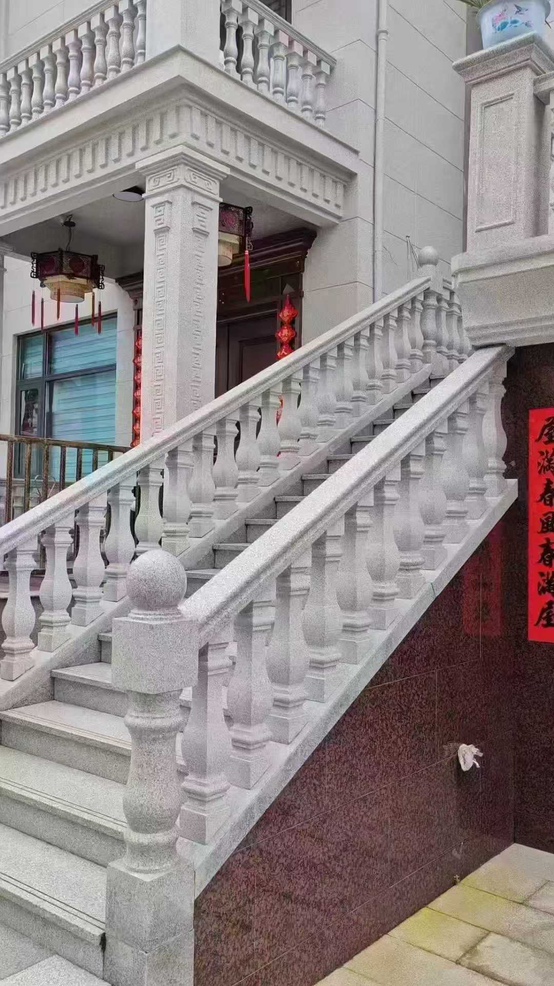 泉州 天然石材 阳台庭院护栏、栏杆
