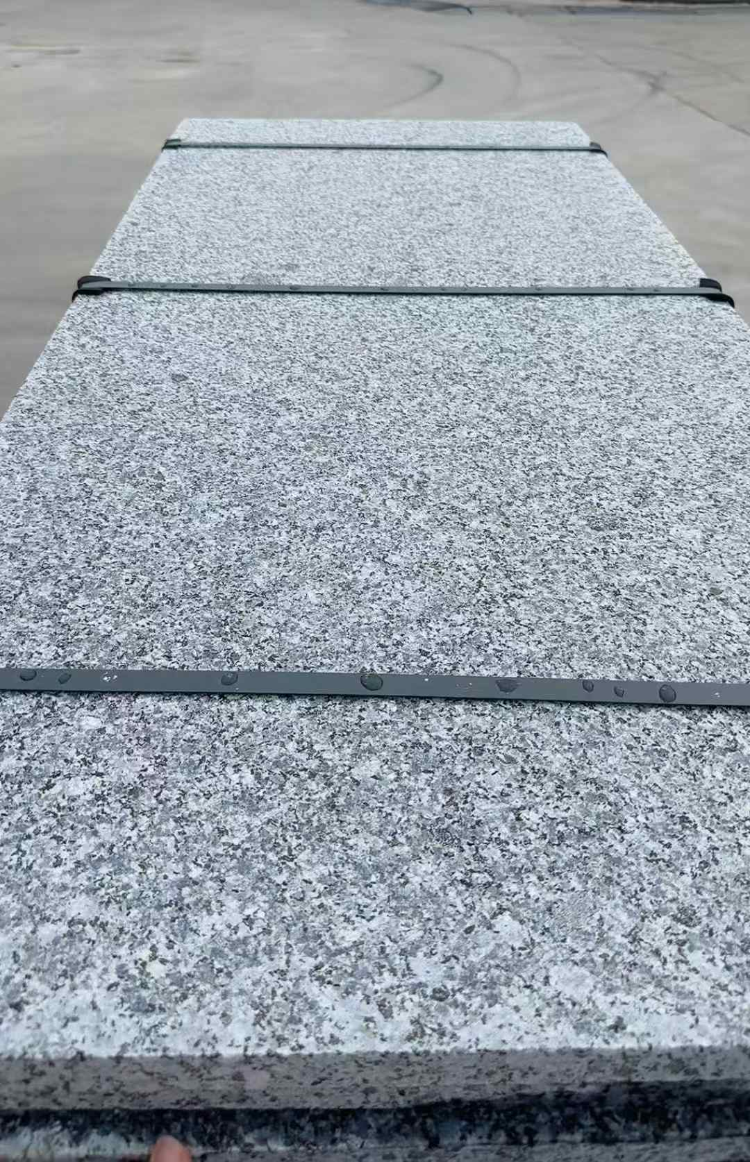 泉州 芝麻黑火烧面毛板，条板，半成品