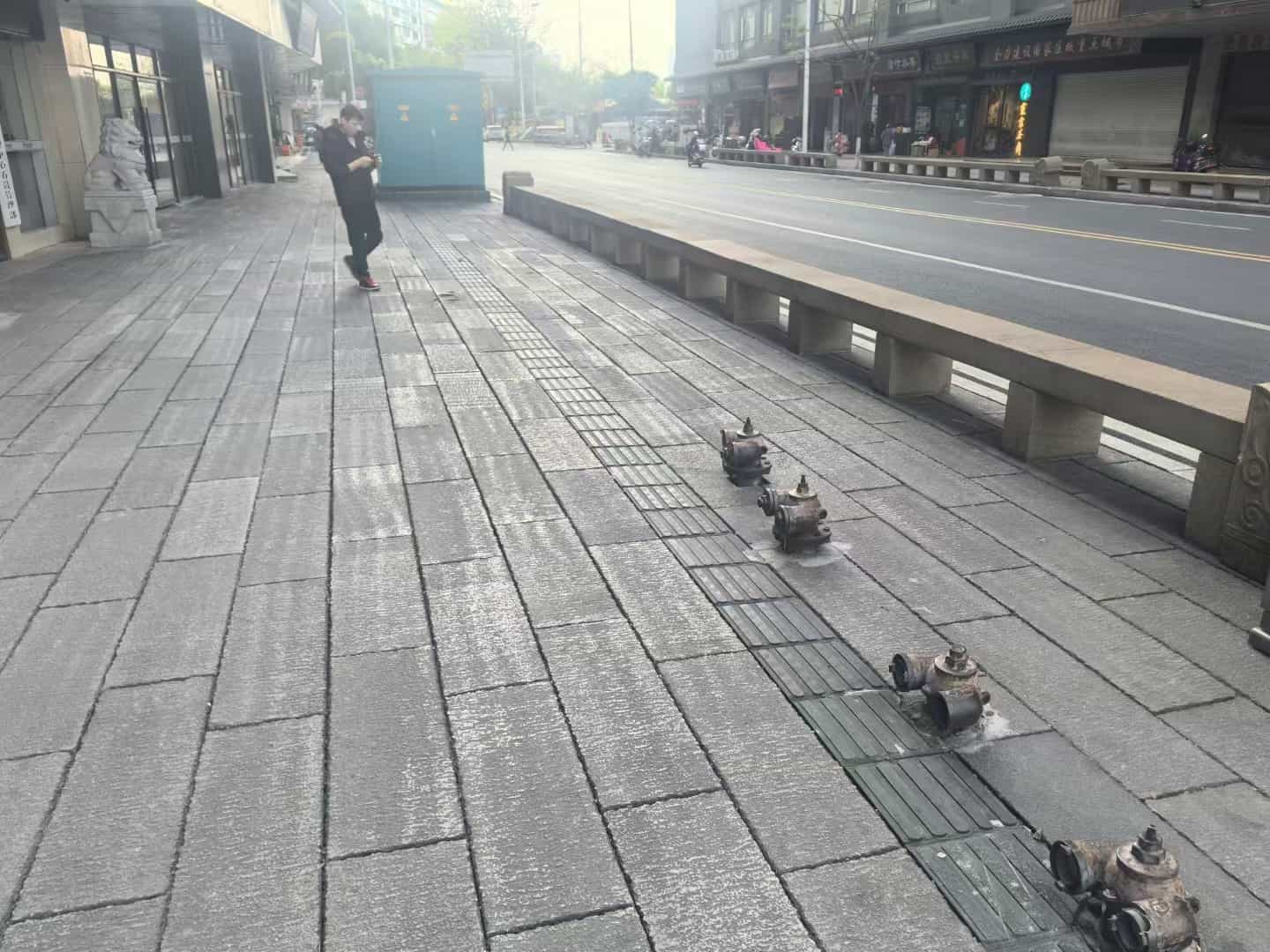 泉州仿古石铺装效果