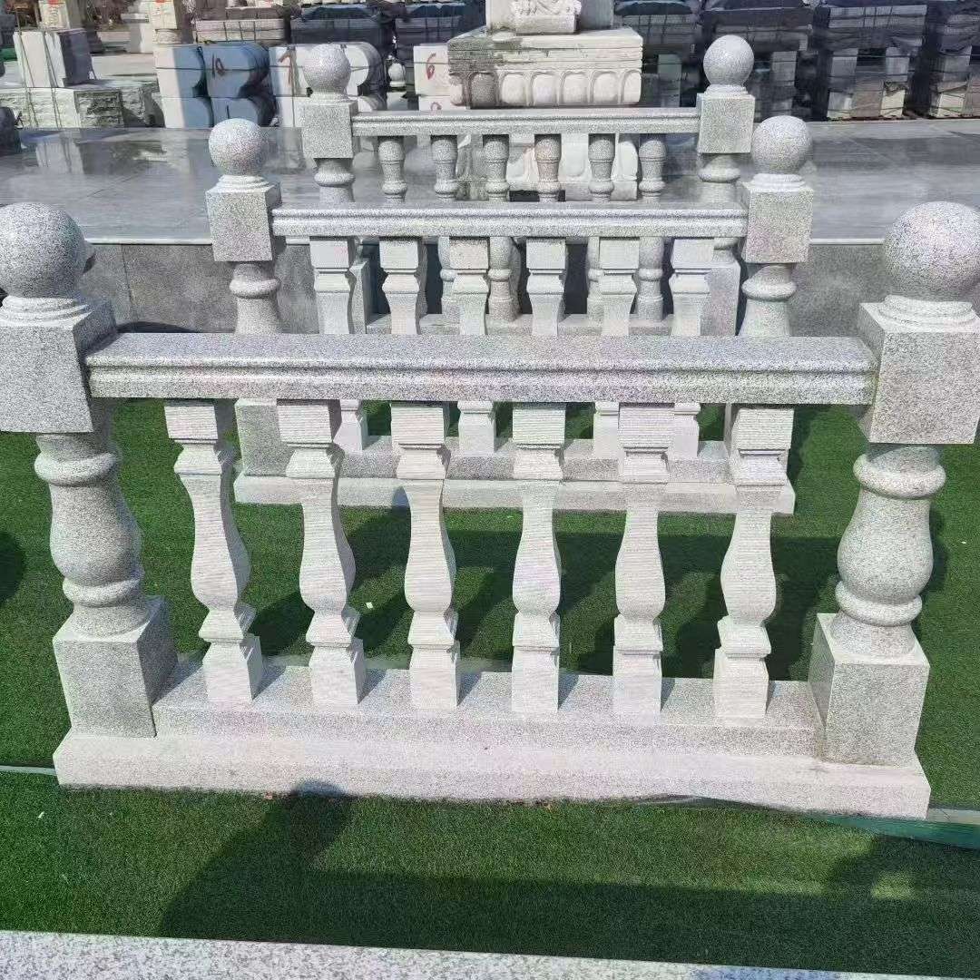 泉州 别墅石材栏杆特写