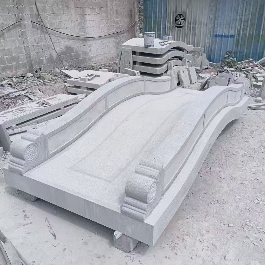 泉州 芝麻灰花岗岩园林景观 小石桥