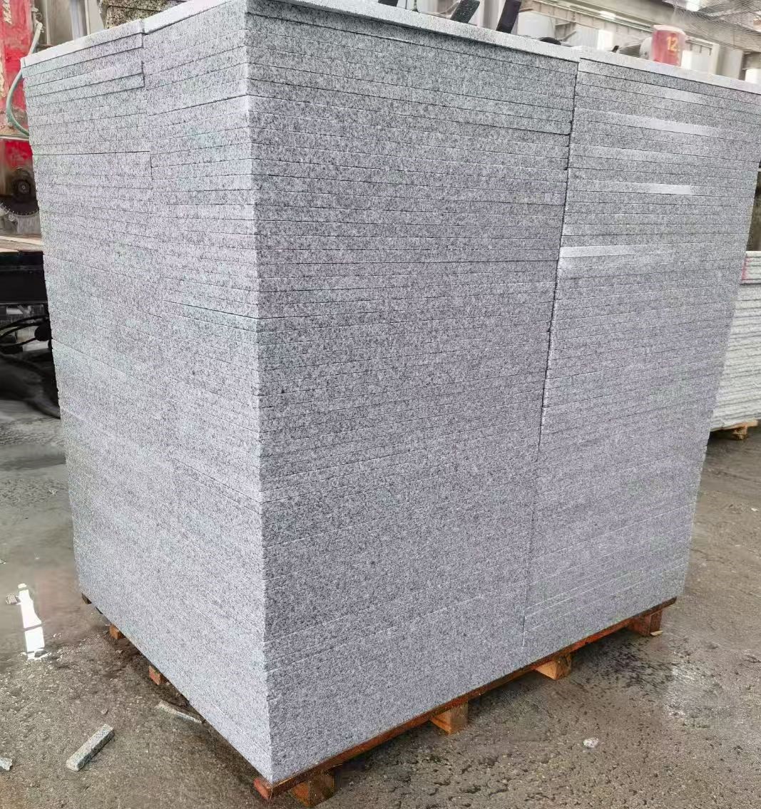 泉州 火烧面地铺石，街道广场园林市政工程板，1.8~5.0厚均有现货