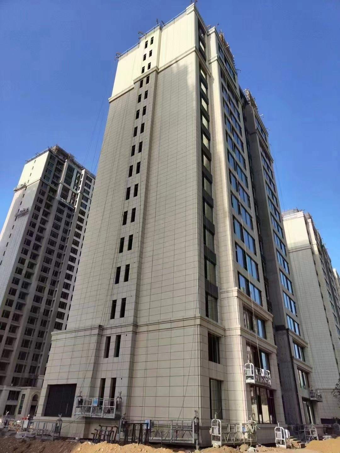 泉州黄金麻高端小区，外墙干挂