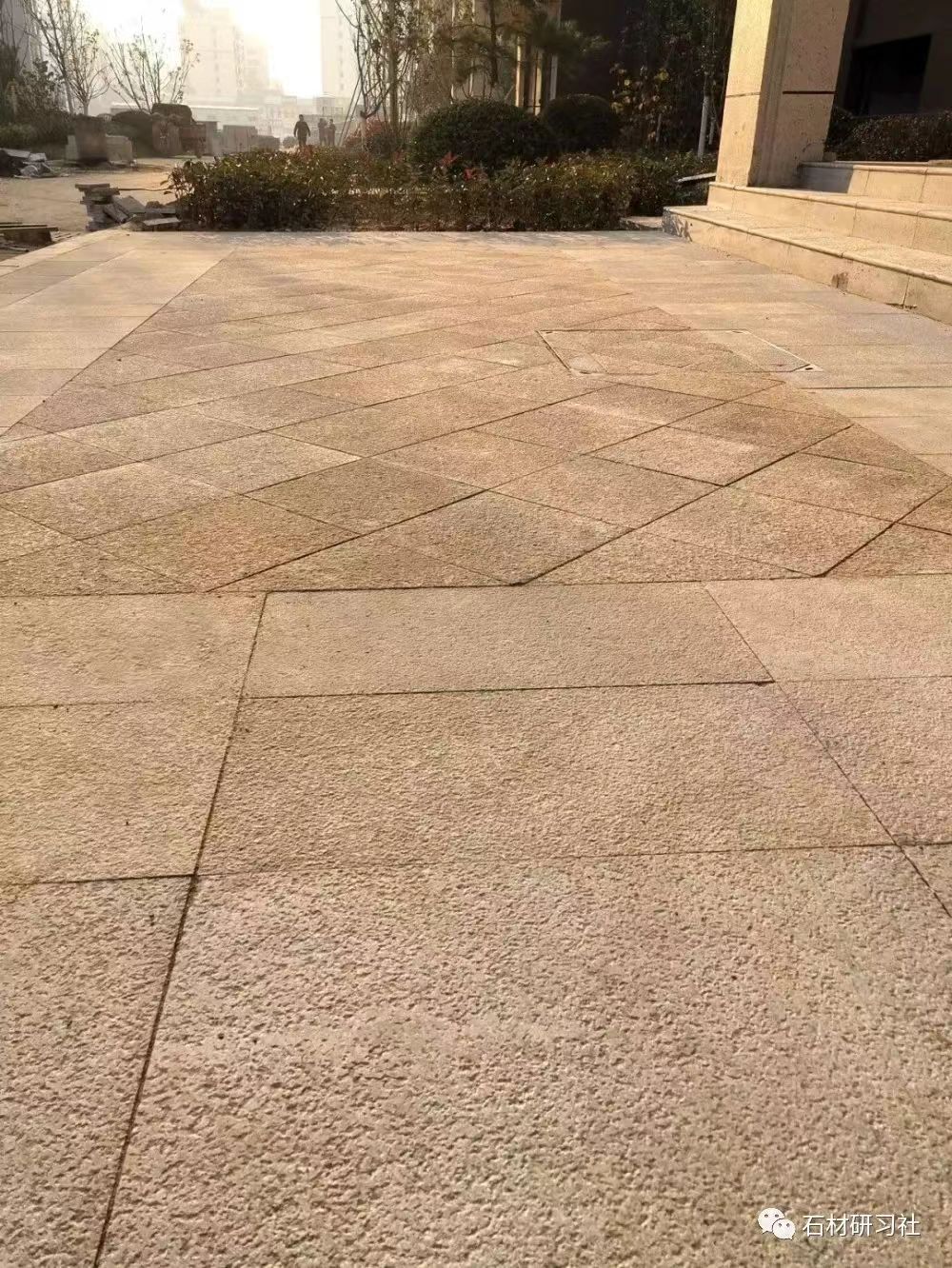 泉州黄金麻石材铺装